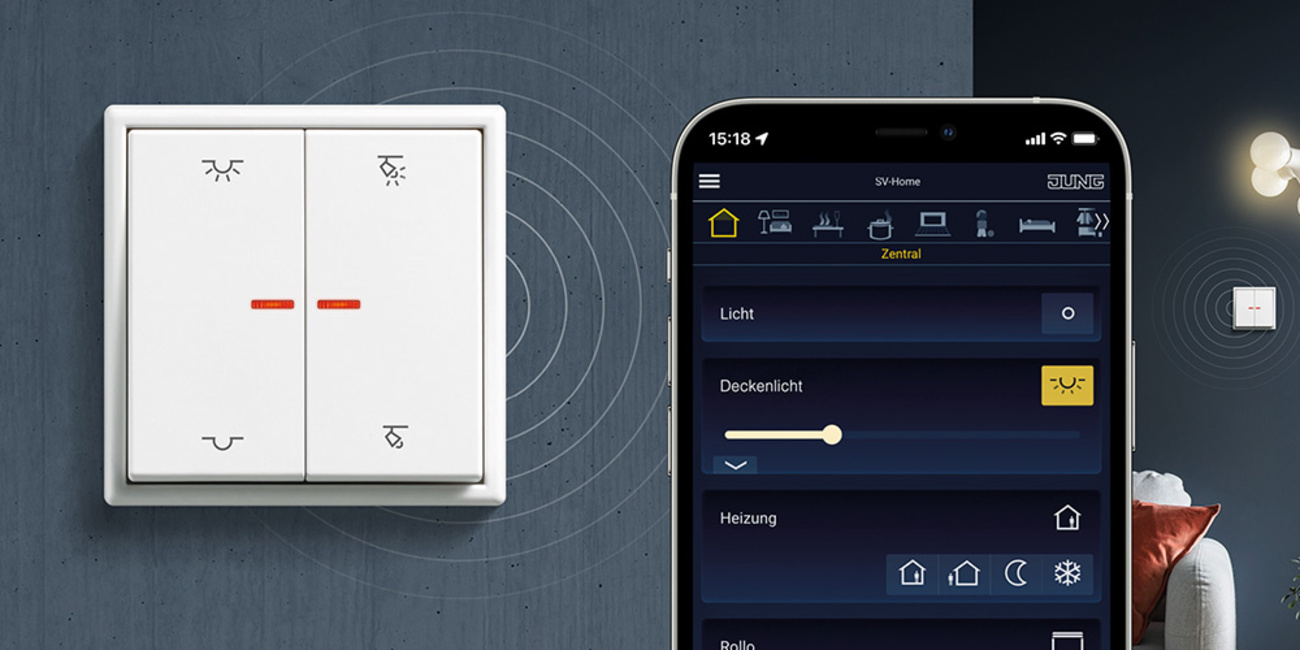 KNX RF Taster bei ESP Elektrotechnik GmbH & Co. KG in Leutershausen