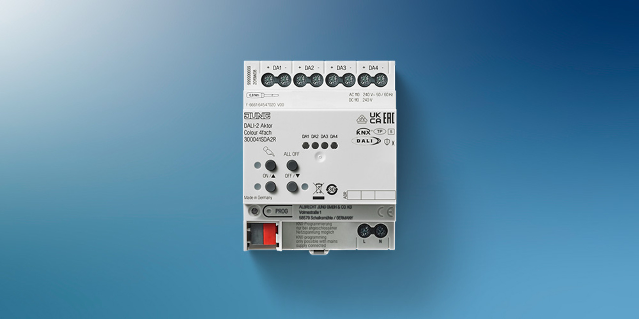 KNX DALI 2 Gateway Colour bei ESP Elektrotechnik GmbH & Co. KG in Leutershausen